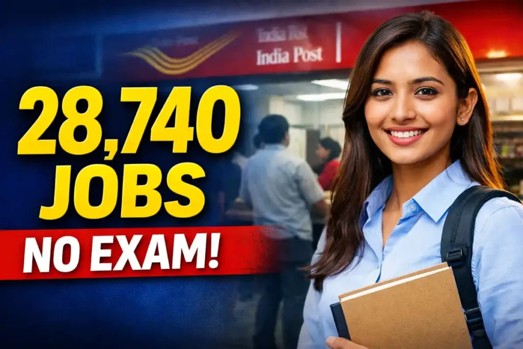India Post GDS Recruitment 2026 – No Exam, Direct Selection, Apply Online