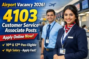 Airport Vacancy 2026 Apply
