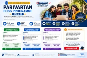 Parivartan ECSS Programme 2026-27
